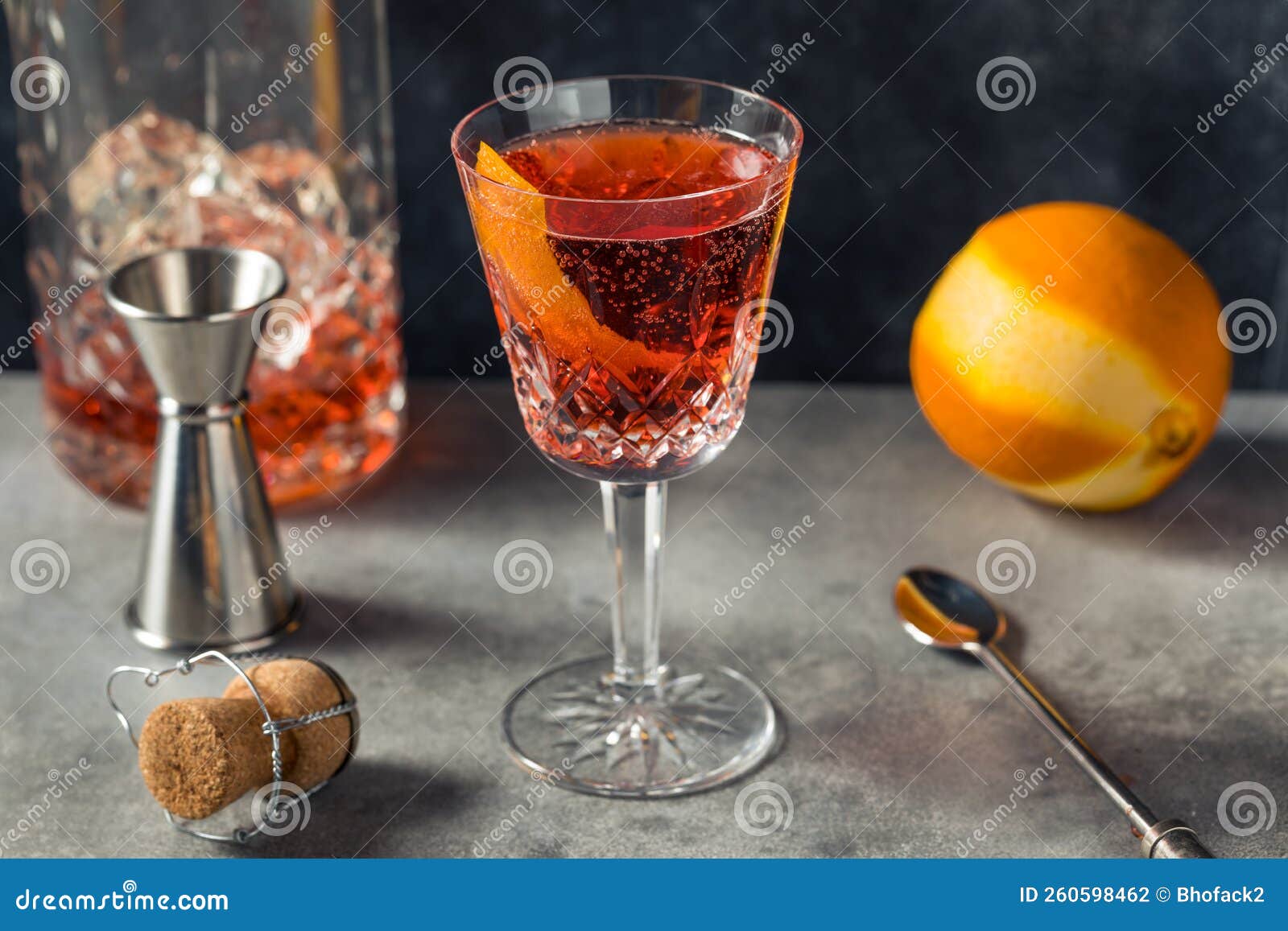 boozy refreshing negroni sbagliato cocktail