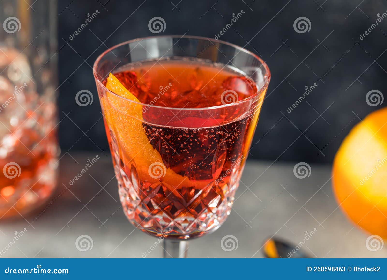boozy refreshing negroni sbagliato cocktail