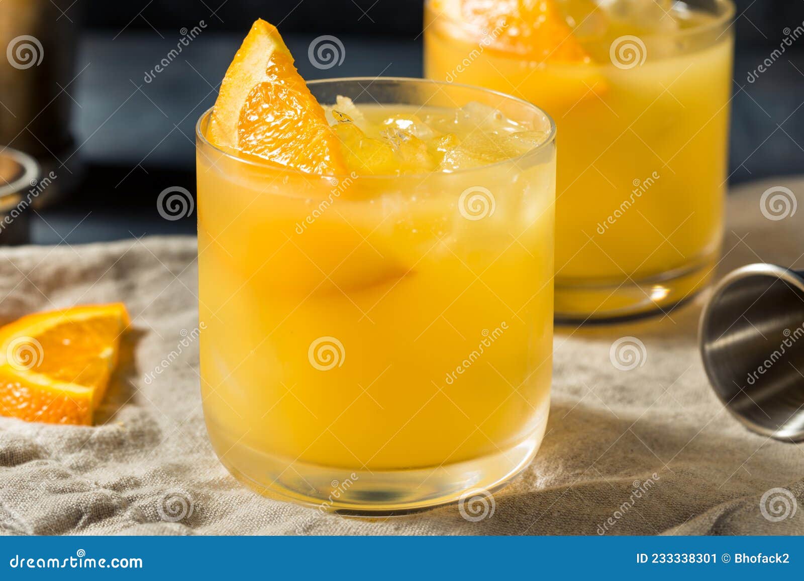 Boozy Vodka Brass Monkey Cocktail Stock Image Image of vodka, sweet