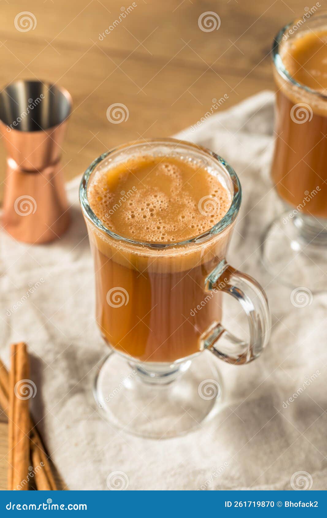 Boozy Warm Hot Buttered Rum Stock Photo Image of drinks, winter