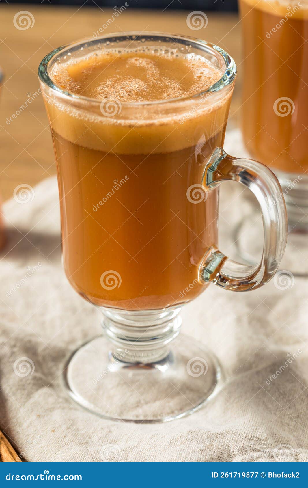 Boozy Warm Hot Buttered Rum Stock Image Image of drink, background