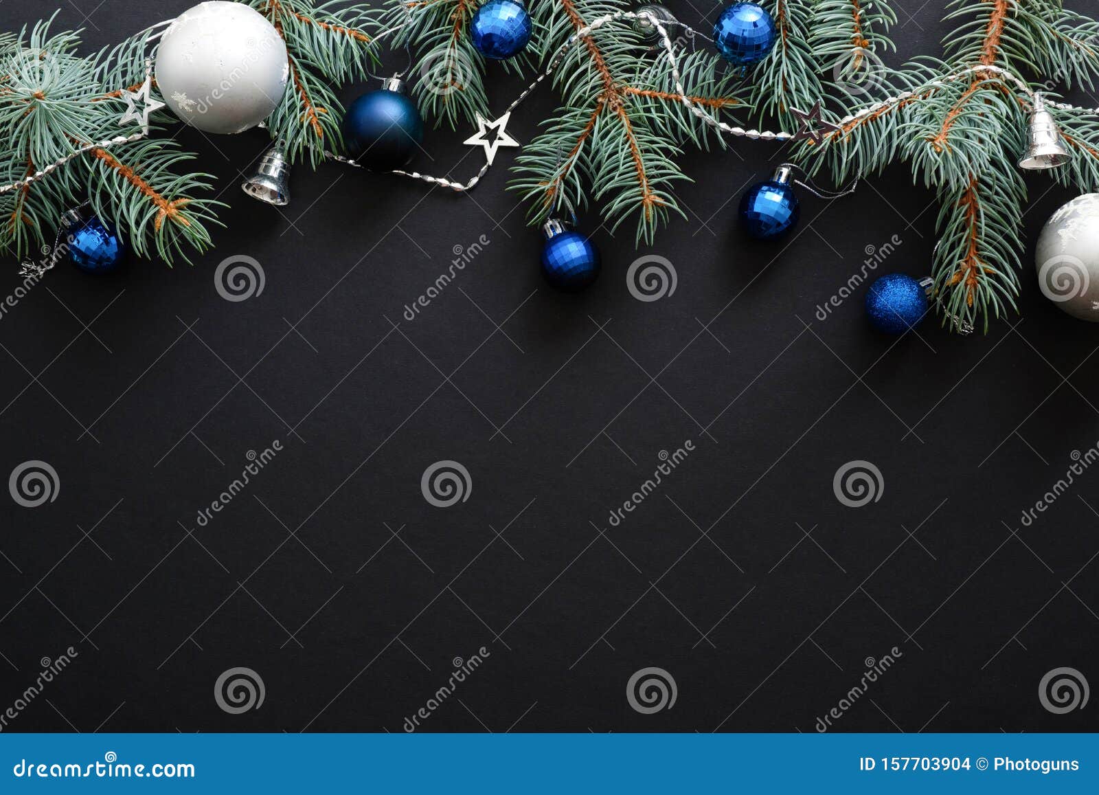 Decoração De Moldura De Natal E Ano Novo - Banner De Cartão De