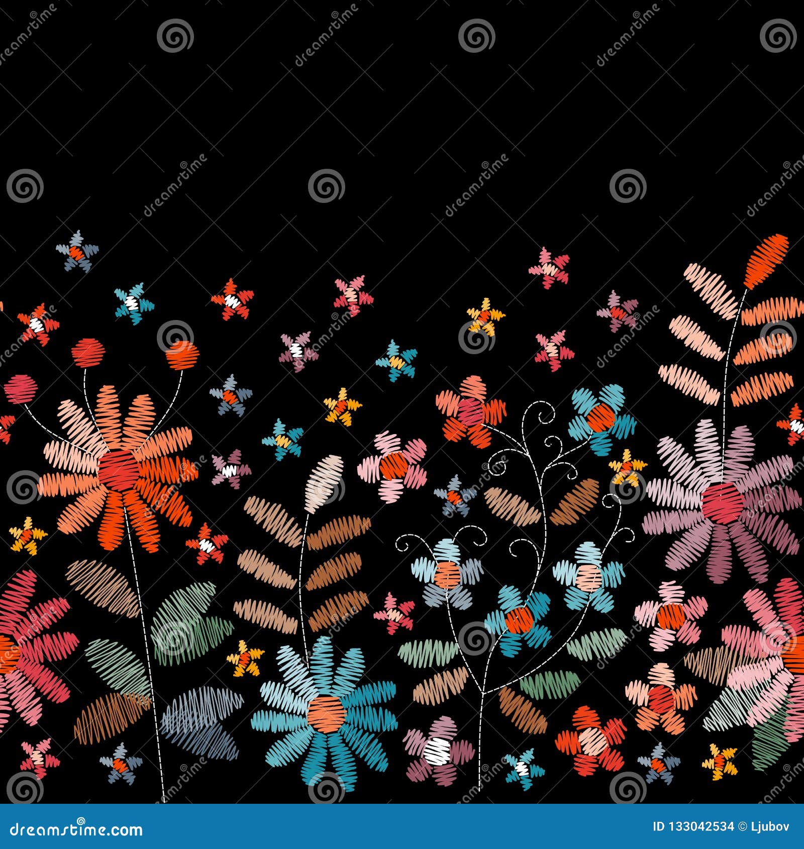 Bordado De Flores Frontera Bordada Inconsútil Con Las Flores Y Las Hojas En Colores Del Vintage Fancywork Ilustración del Vector - Ilustración de flores, frontera: 133042534 Bordado De Flores Frontera Bordada Inconsútil Con Las Flores Y Las Hojas En Colores Del Vintage Fancywork Ilustración del Vector - Ilustración de flores, frontera: 133042534