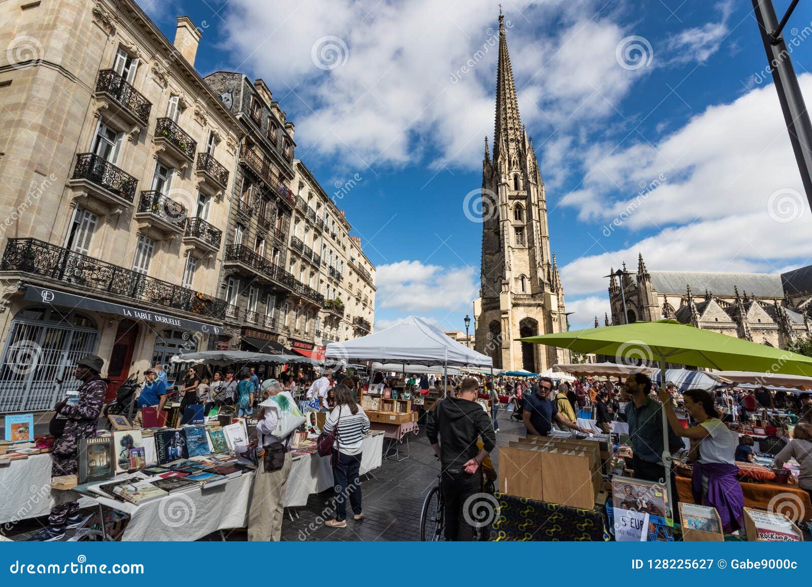 Bordeaux Antique Flea Market Editorial Photography - Image of historic ...