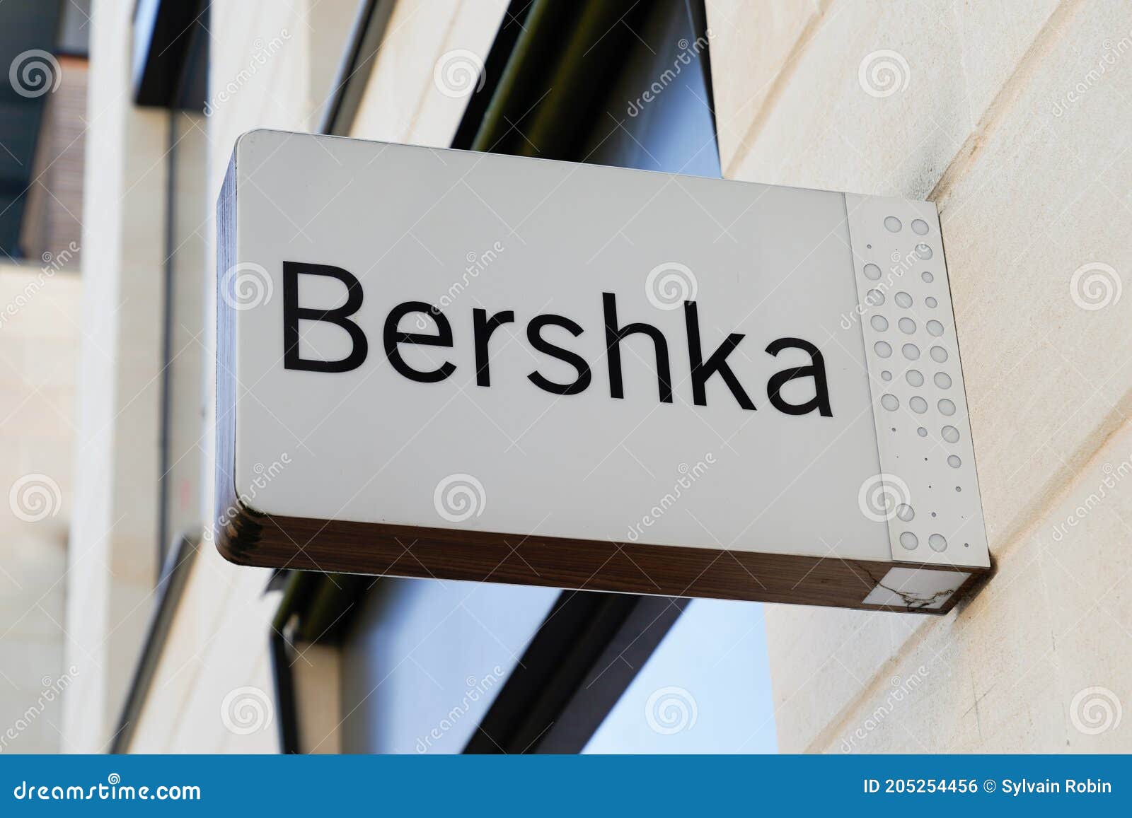 Bershka Sign Text and Brand Logo of Shop Clothing Store Retailer ...