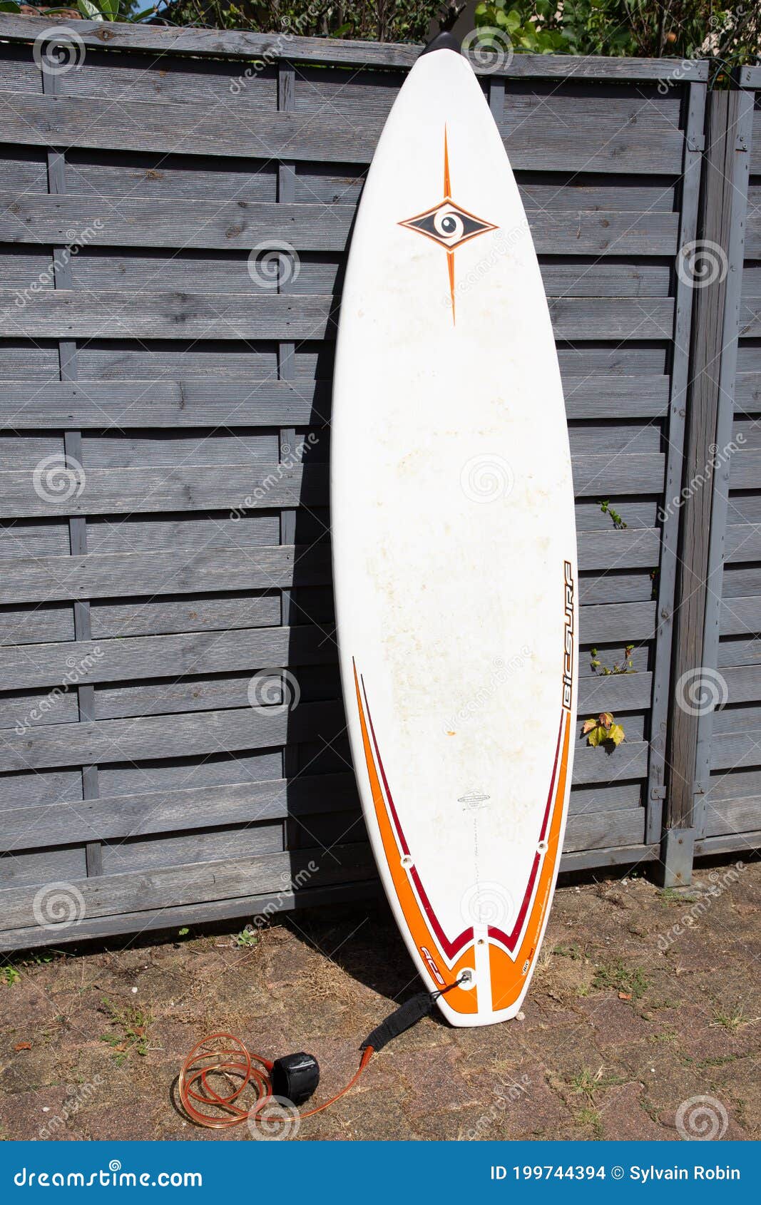 Bic Surfing Board with Text and Logo on Surf Outdoor Editorial Stock Image  - Image of board, sport: 199744394
