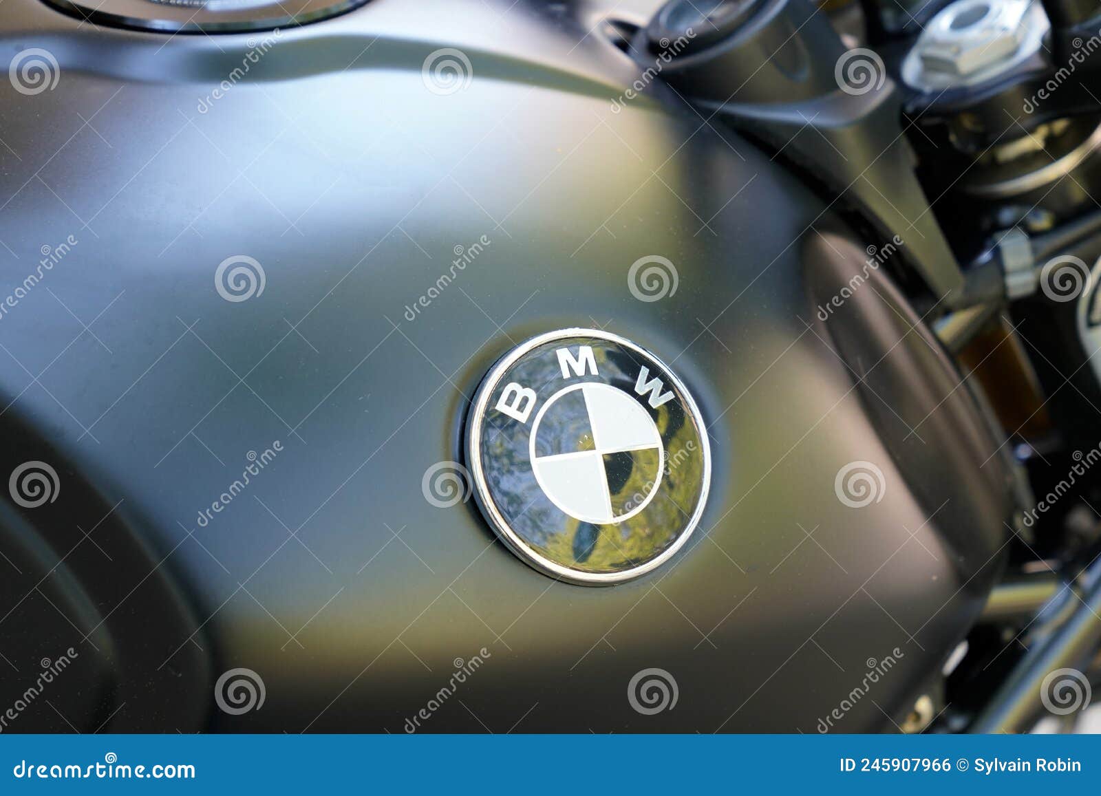 BMW Motorrad R Motorbike Nine-t Sign Brand and Text Logo on Black Fuel Tank  Motorcycle Editorial Photo - Image of power, motorbike: 245907966