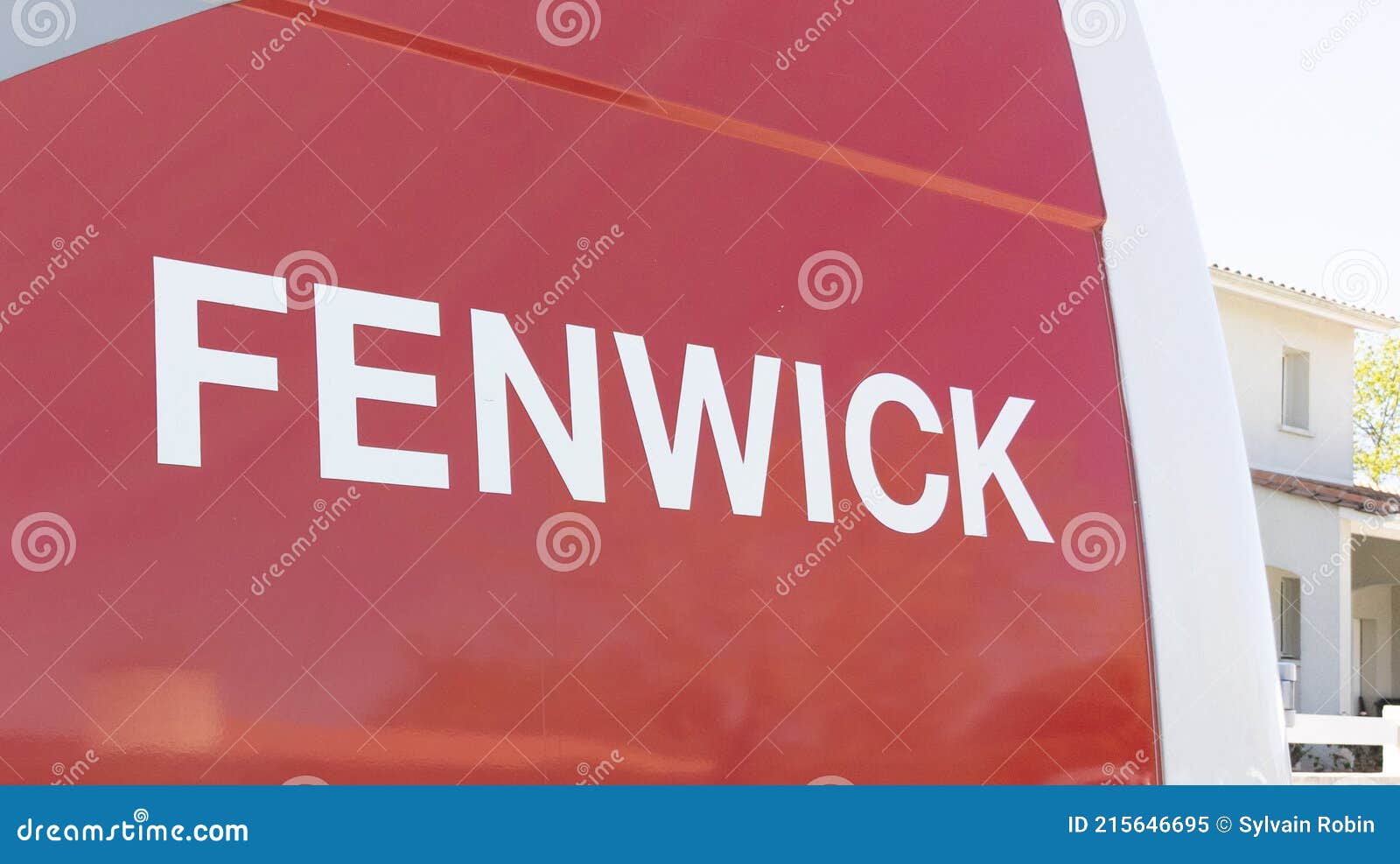 Fenwick Sign Text and Logo Brand of Linde Material Handing French  Industrial Editorial Image - Image of electrical, logotype: 215646695