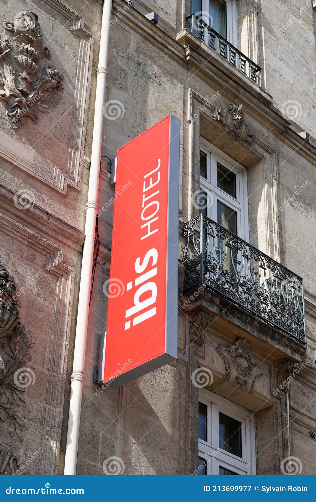 Ibis Styles Red Text Sign and Brand Logo Hotel Accor Group Editorial ...