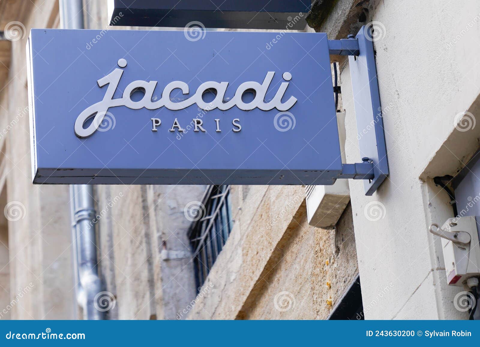 Jacadi Paris Text Logo and Brand Sign Facade Boutique Clothing Shop for ...