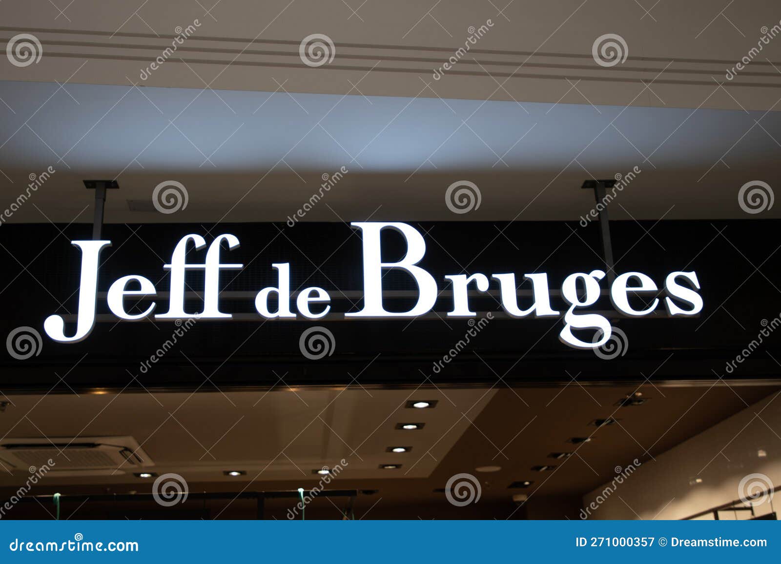 Jeff De Bruges Logo Brand and Text Sign Front Facade Store Chocolaterie ...