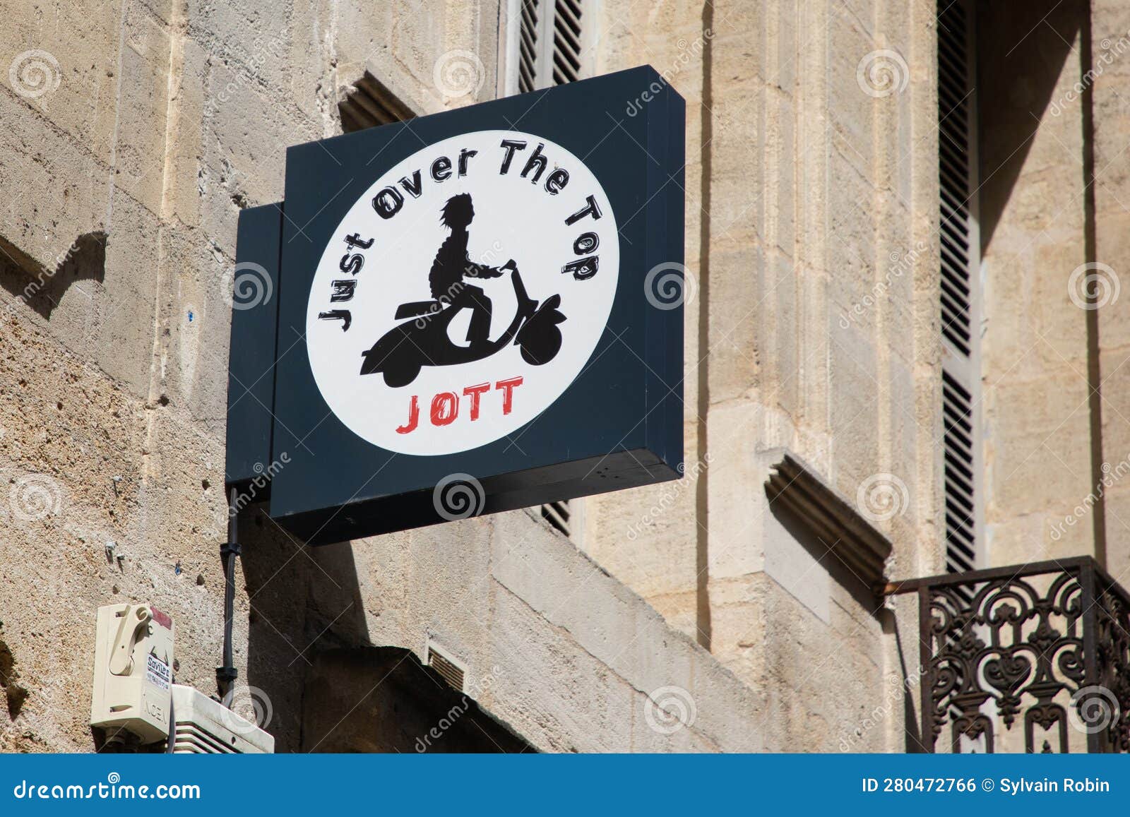 Bordeaux , Aquitaine France - 06 06 2023 : Jott Just Over the Top Store ...