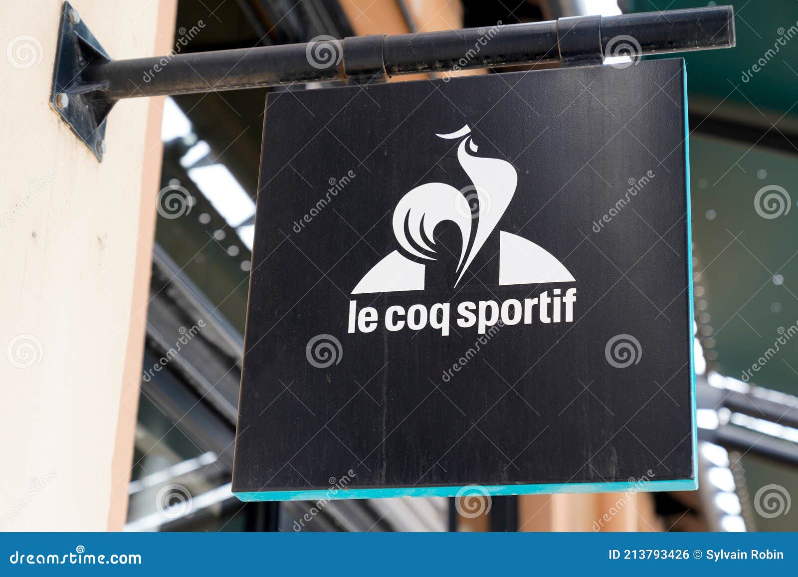 Le Coq Sportif Logo Brand and Text Sign of Sportswear Store Supplier of ...