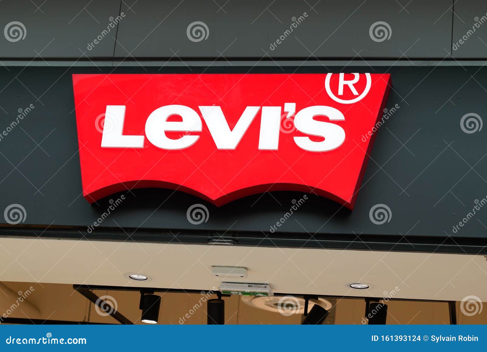 Bordeaux , Aquitaine / France - 10 16 2019 : Levi`s Store Logo Store Levi  Strauss is an American Clothing Company Levis Shop Editorial Stock Image -  Image of logotype, casual: 161393124