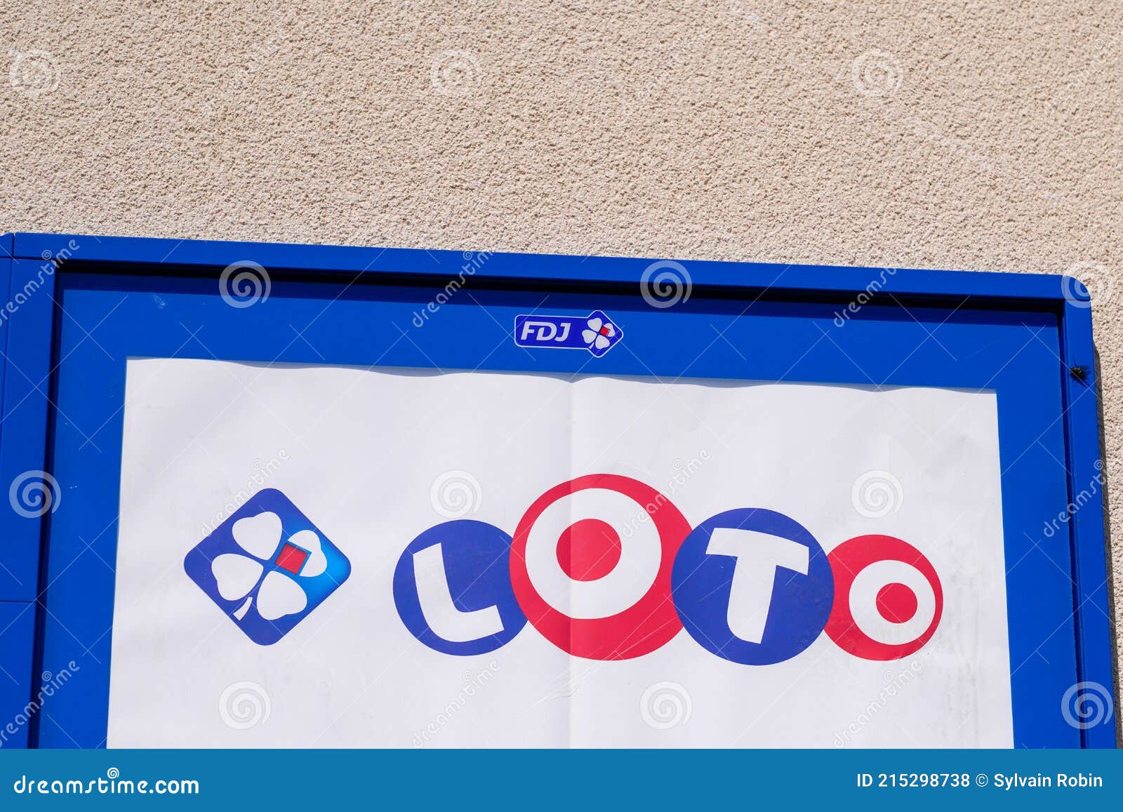 Loto and Fdj La FranÃ§aise Des Jeux French Lottery Operator Sign