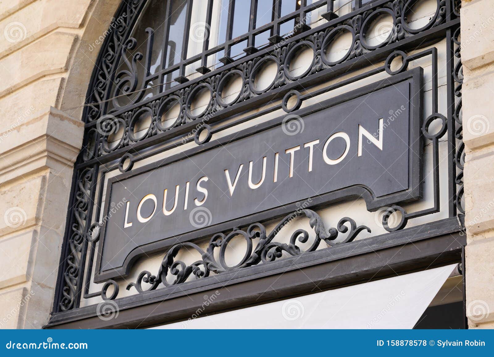 Bordeaux , Aquitaine / France - 09 18 2019 : Louis Vuitton Store Sign Shop Street Of Luxury ...