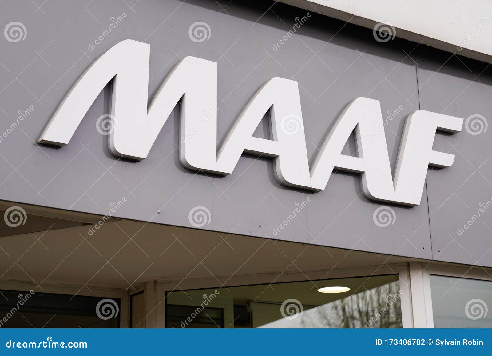 Bordeaux , Aquitaine / France - 02 20 2020 : MAAF Sign Office Store ...