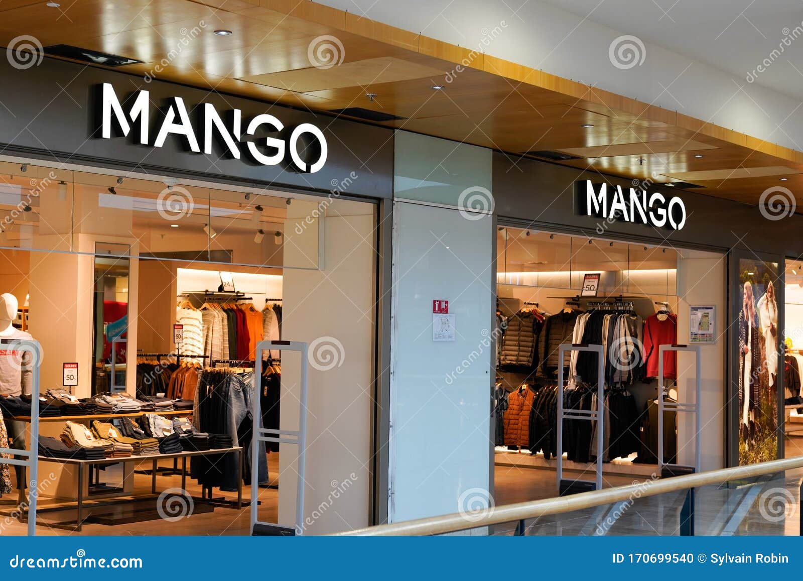 Bordeaux , Aquitaine France - 15 2020 : Mango Store Logo Spanish Clothing Shop Front Sign in Street Mall Editorial Image - Image of apparel, business:
