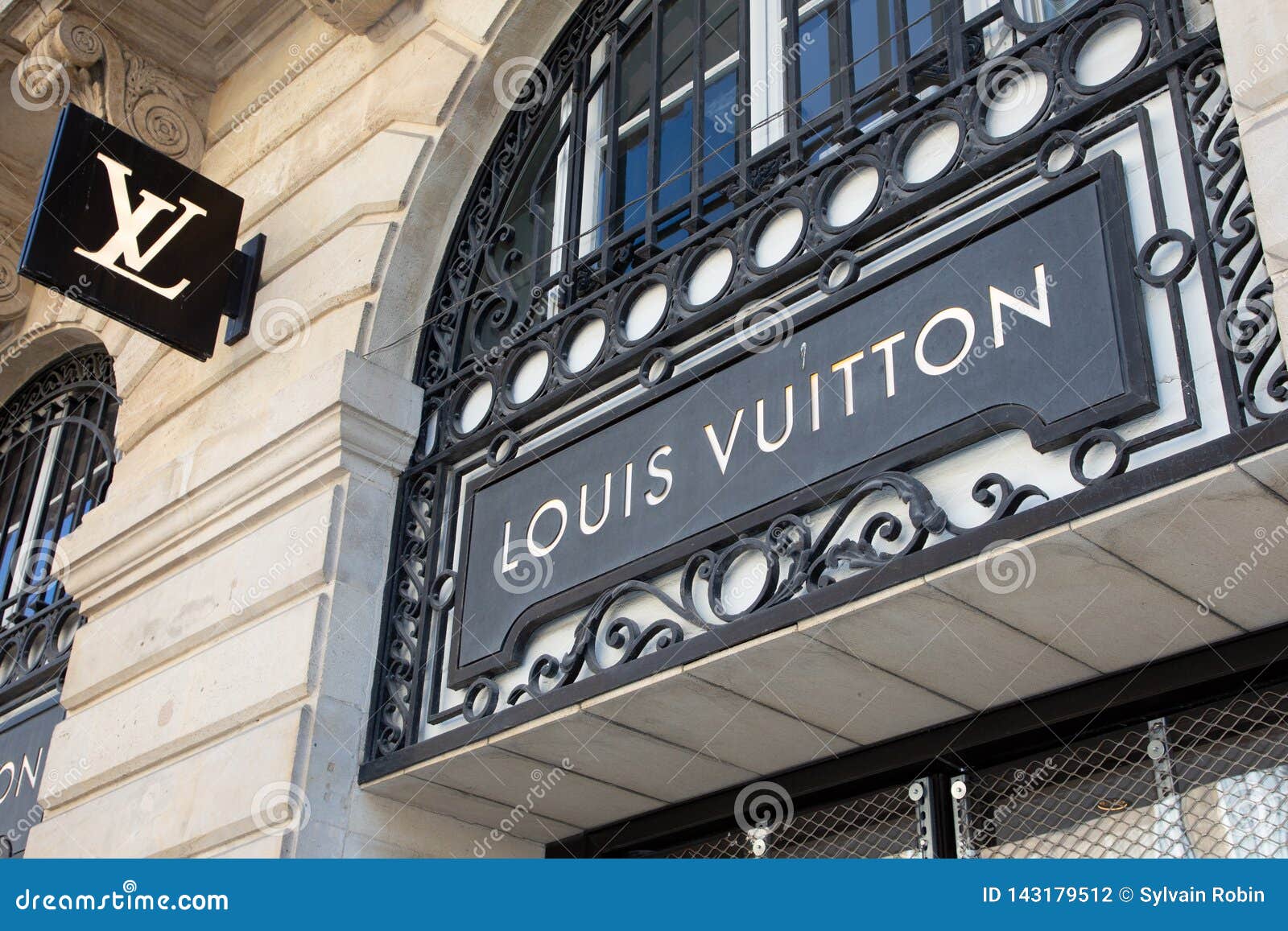 Louis Vuitton, Luxury Shop retail outlet Mayfair London Stock