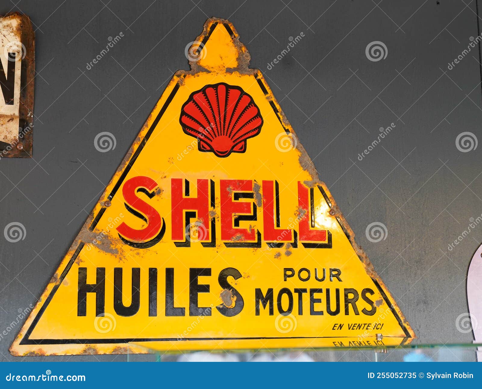 old shell signs