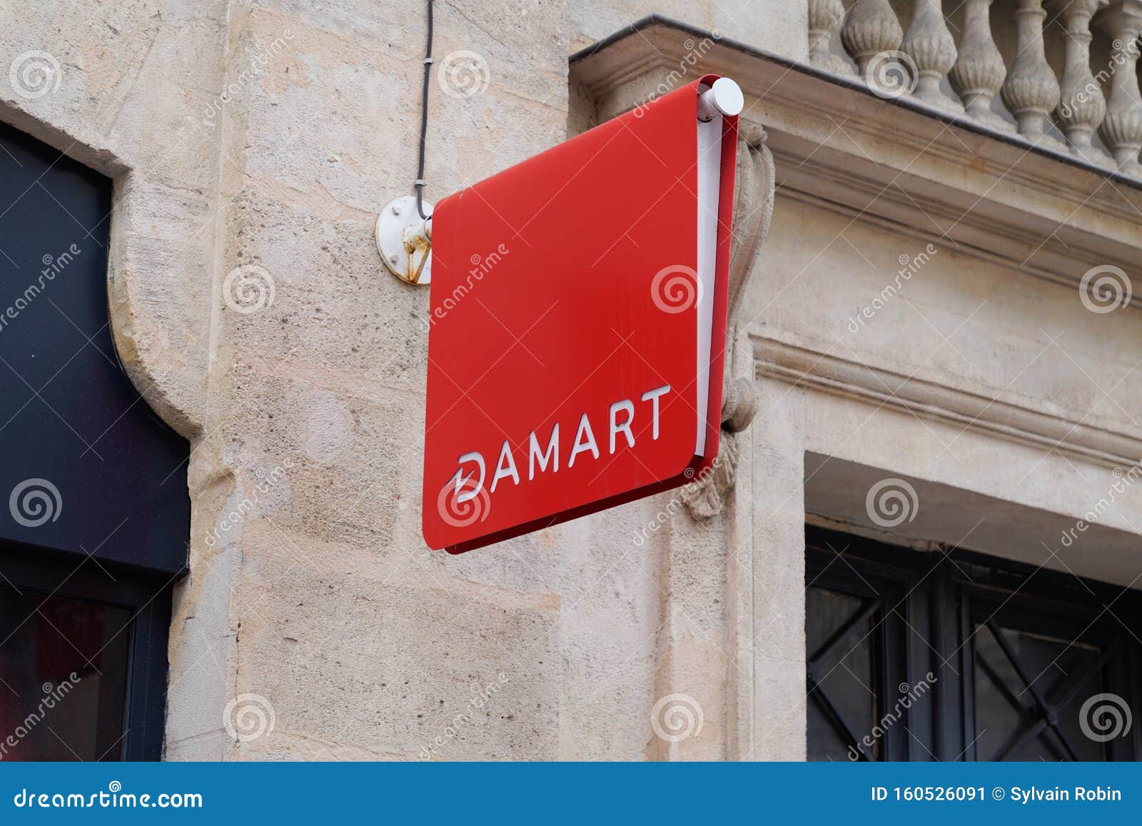 Bordeaux , Aquitaine / France - 10 06 2019 : Sign Store Damart Logo ...