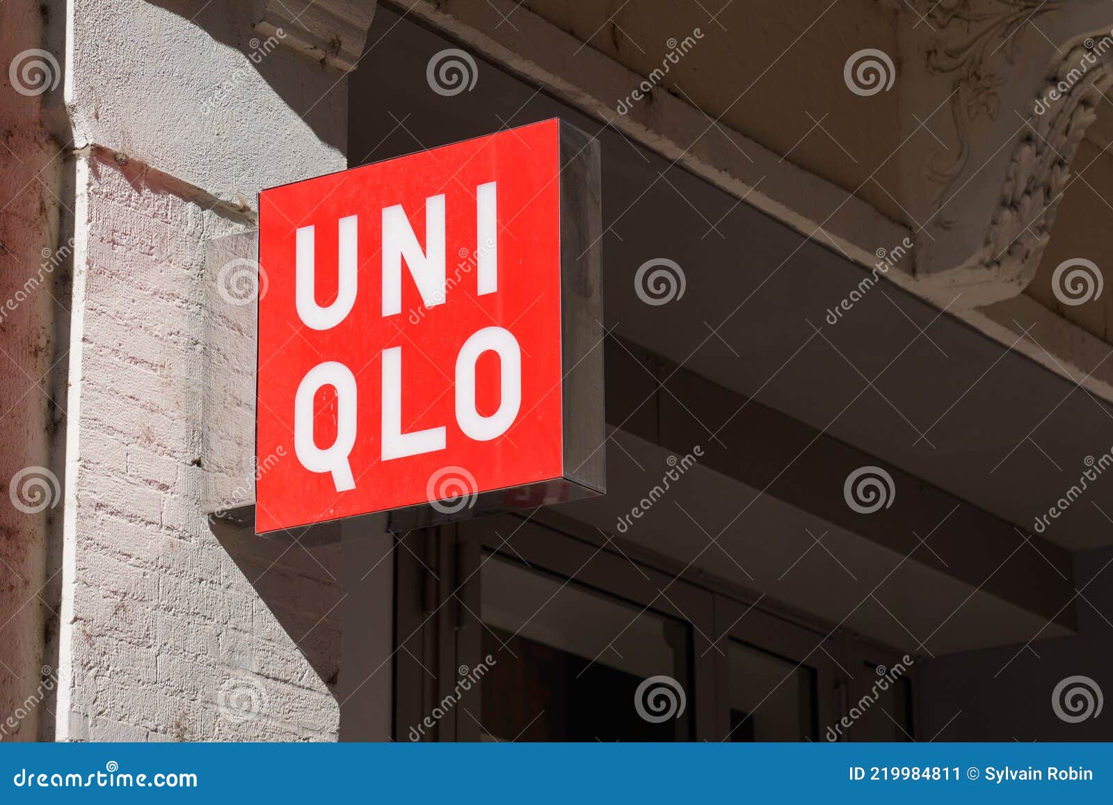 Uniqlo Logo in Front of the Store Editorial Image  Image of bold  lifestyle 192750210