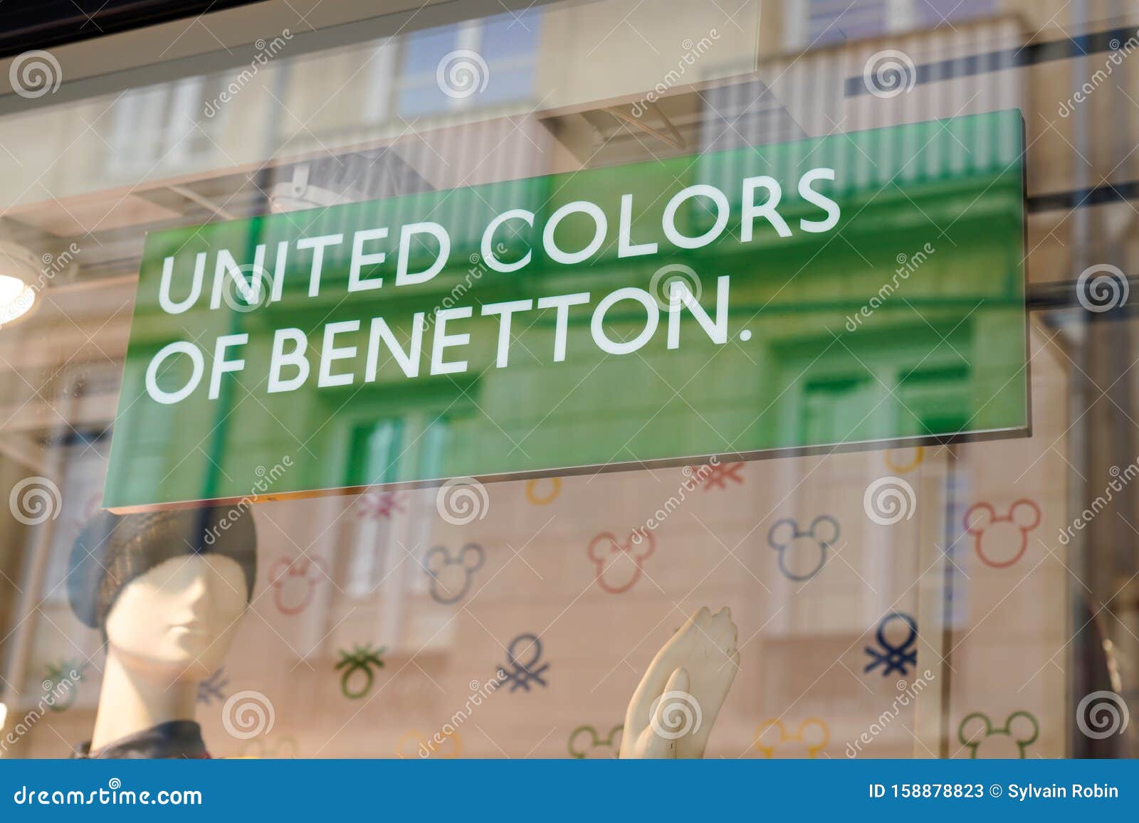 Bordeaux , Aquitaine / France - 09 18 2019 : United Colors of Benetton ...