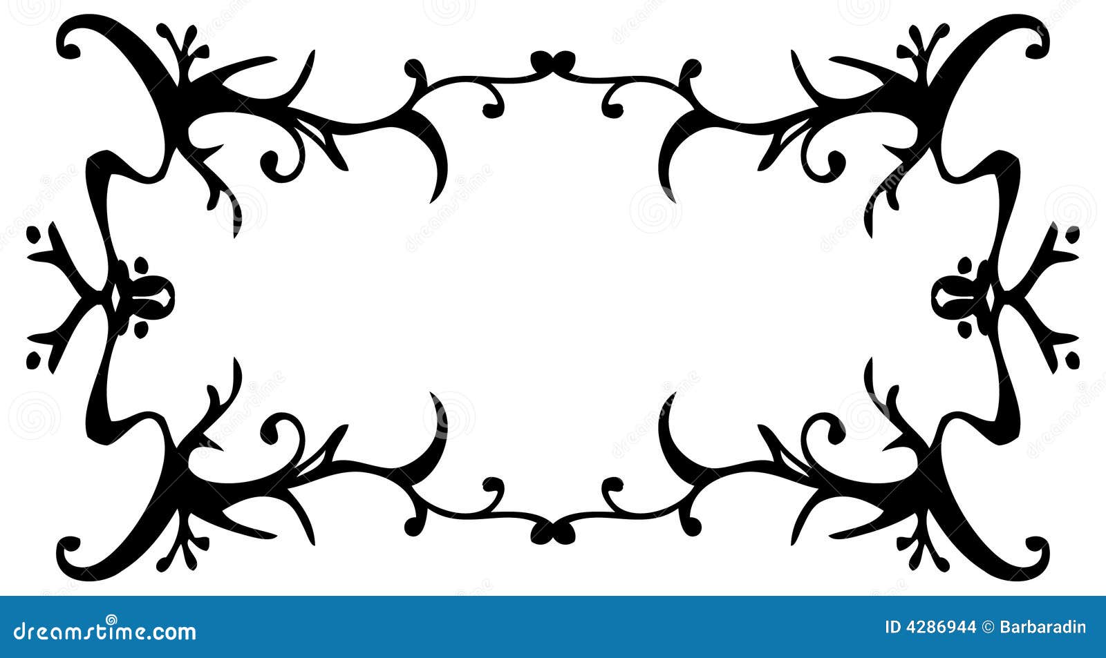 Border 06 stock vector. Illustration of banner, decoration - 4286944