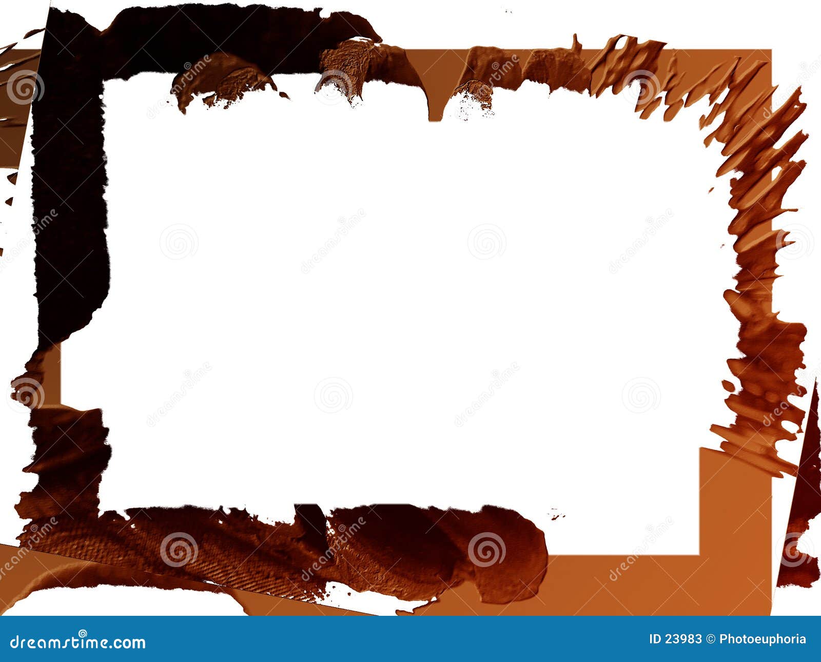Border: Chocolate Splash stock illustration. Illustration of suciedad -  23983