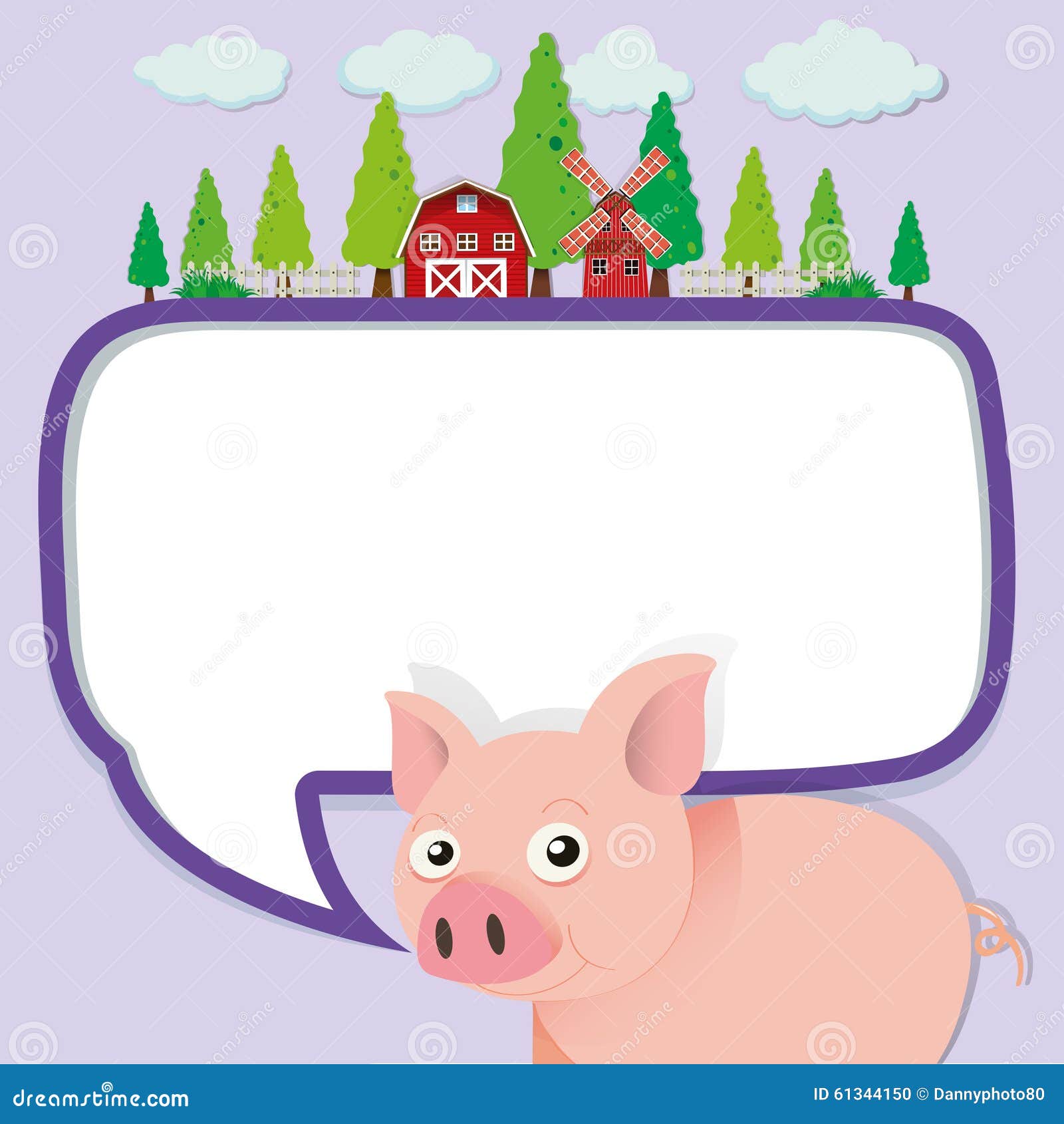 pig border clip art - photo #28