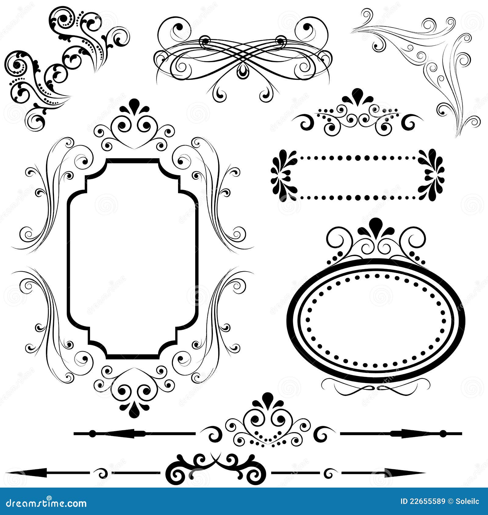 Border and frame designs stock vector. Illustration of frame