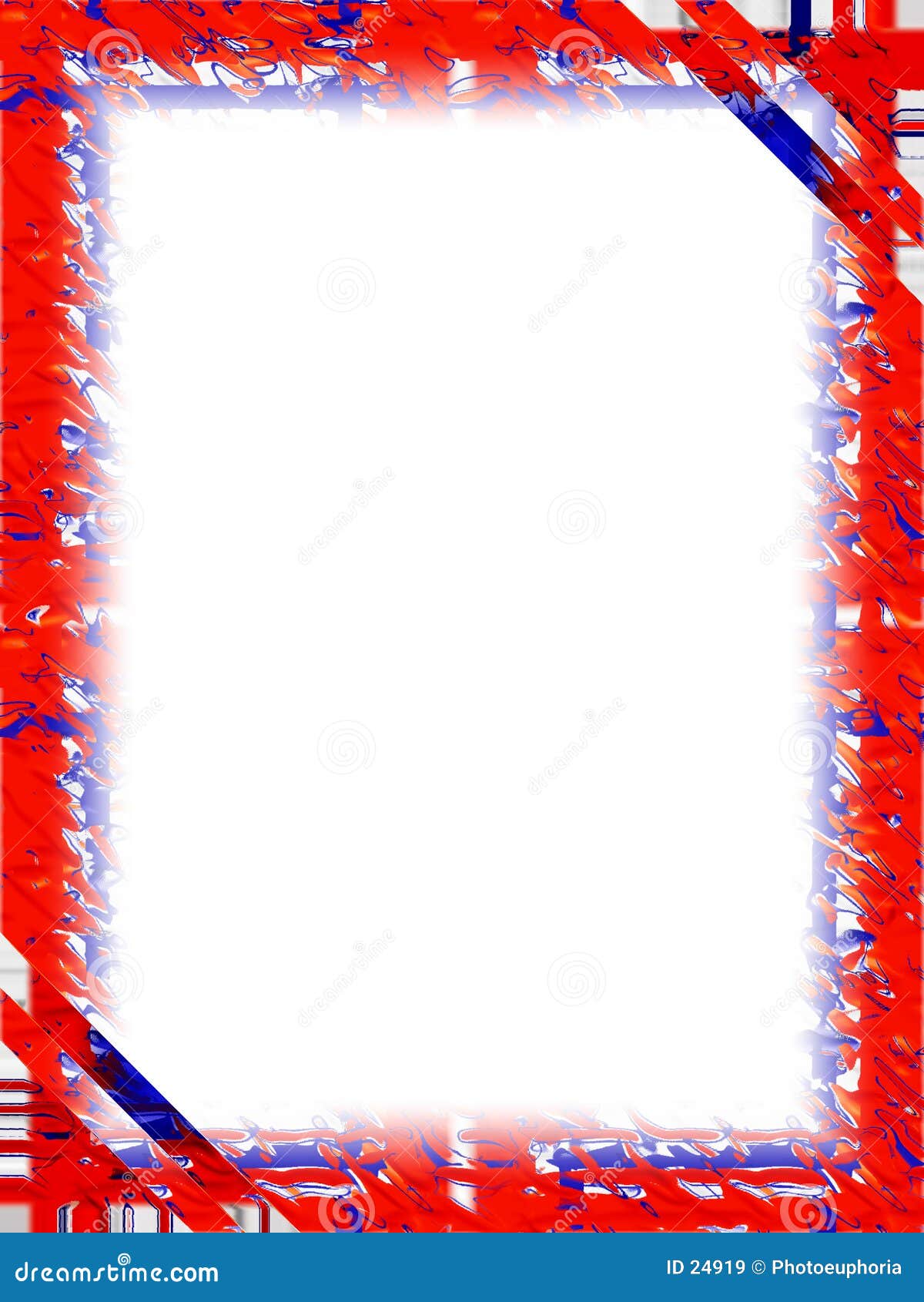 border: red white blue