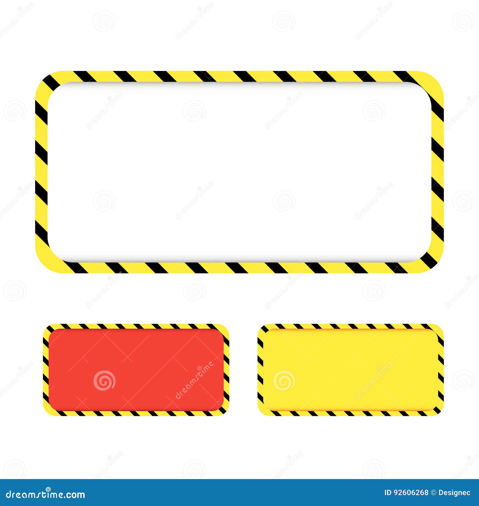 Safety Borders Clip Art Black And Yellow