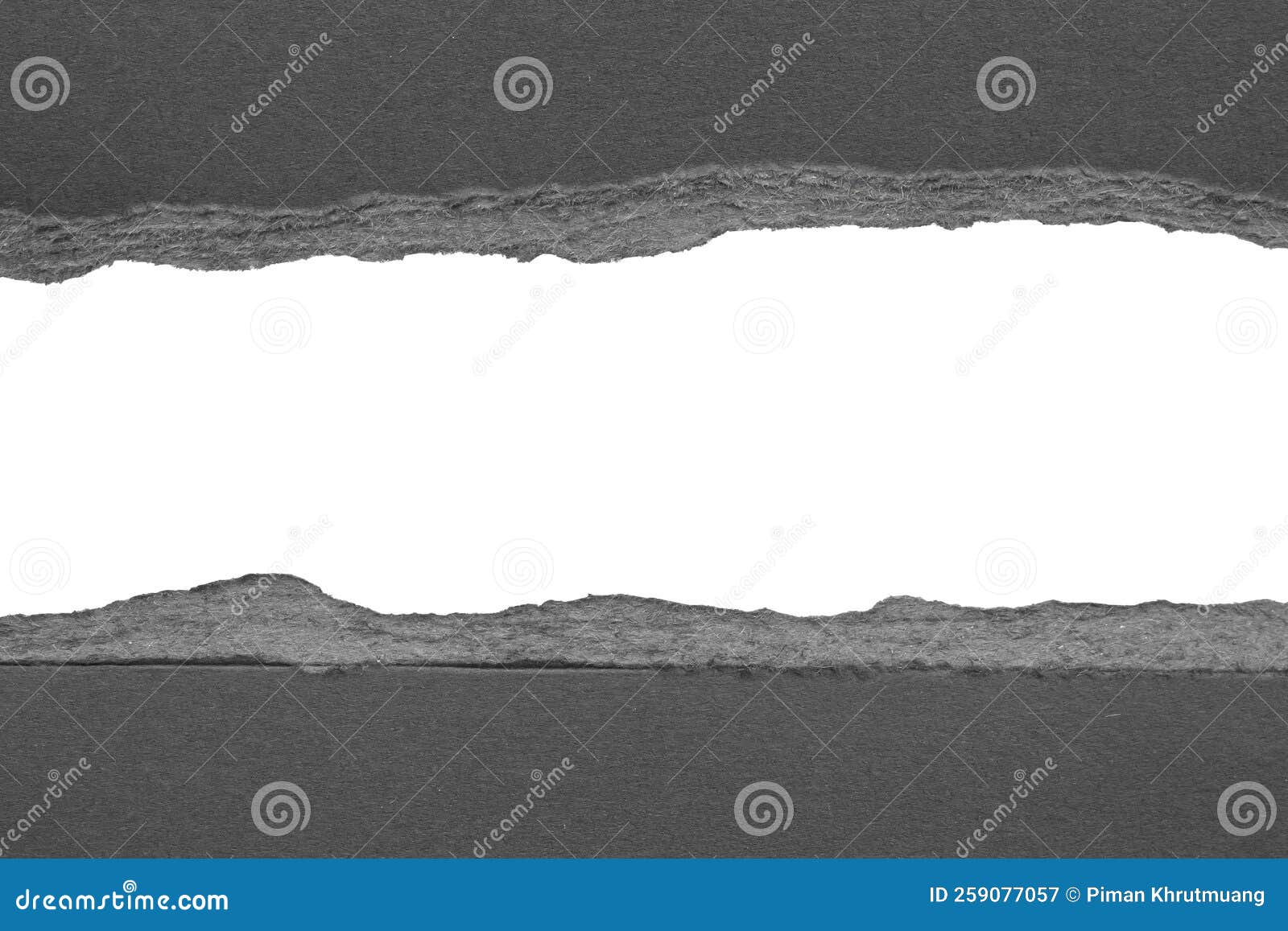 Bordes Rotos De Papel Negro Aislados En Fondo Blanco Imagen De Archivo Imagen De Gris Fondo 4966