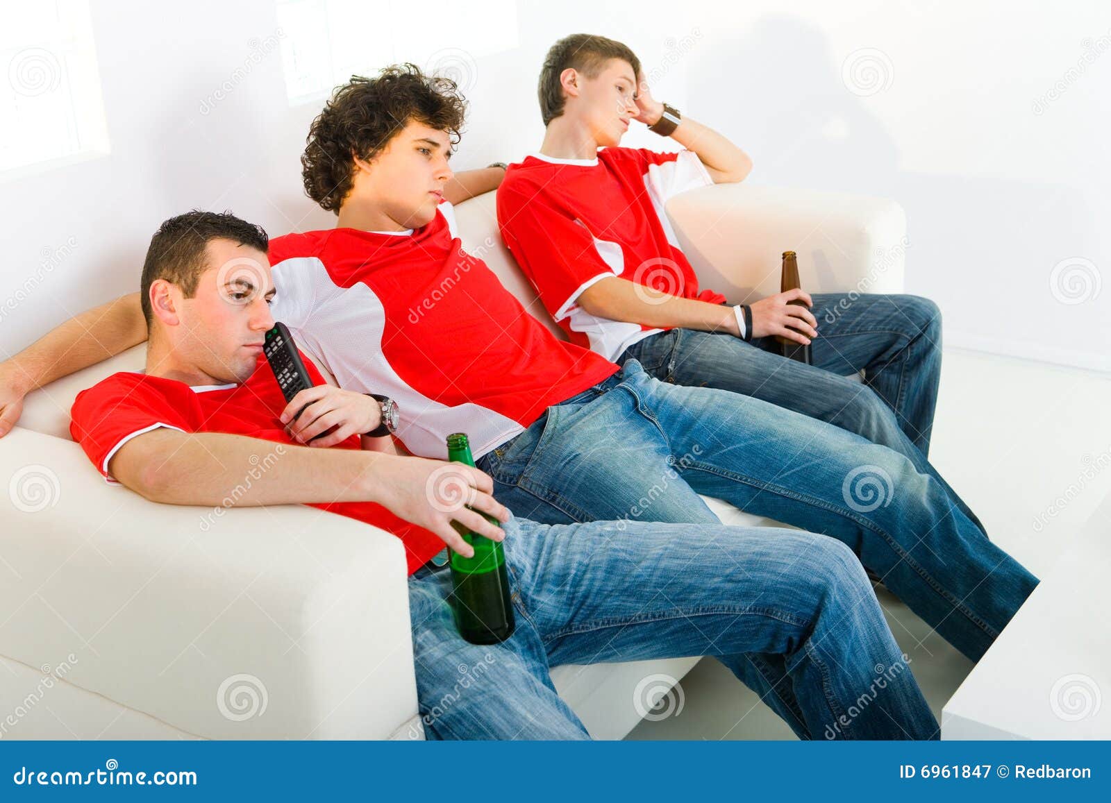 Bored sport fan stock image. Image of football, kibitzer 6961847