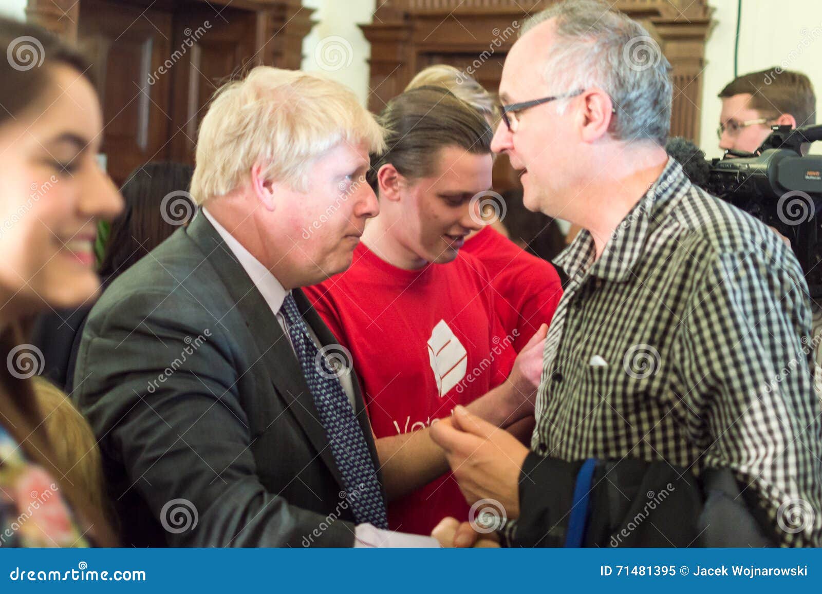 Boris Johnson on Vote Leave Event in Bristol Editorial Image Image of