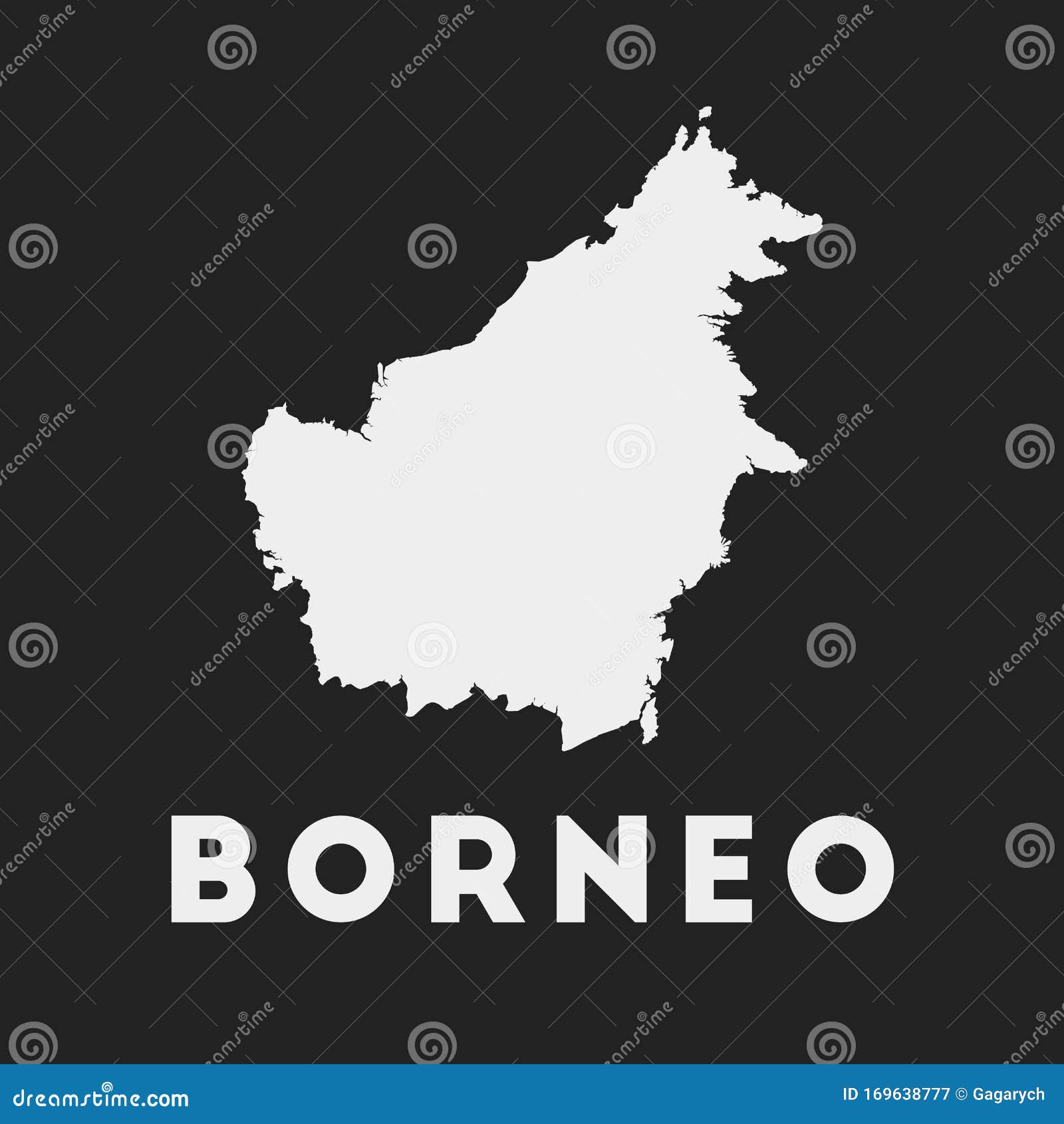  Borneo  icon stock vector  Illustration of malay globe 