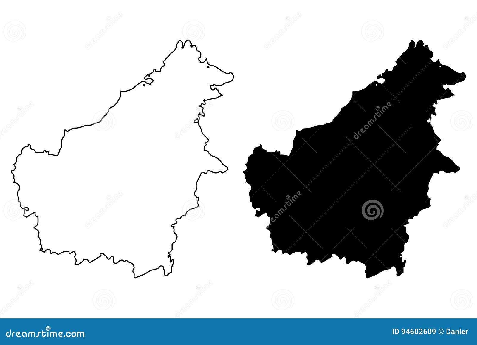  Borneo  map vector  stock vector  Illustration of country 