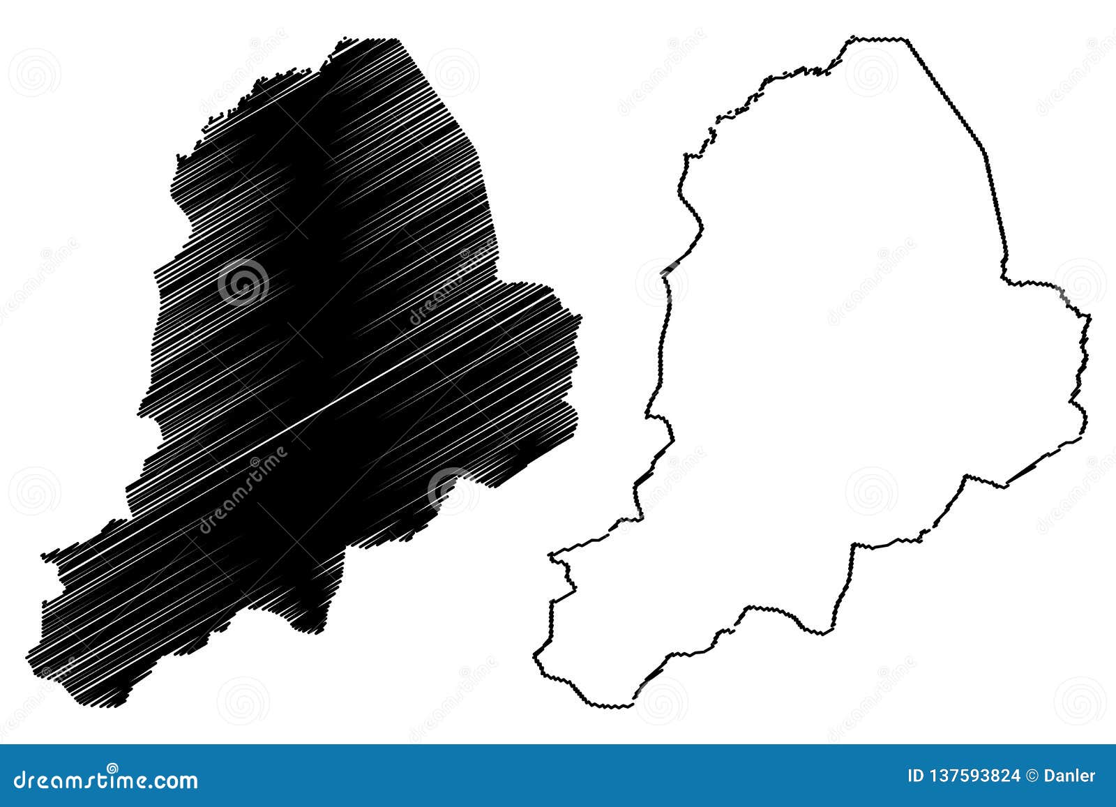 borno state map 