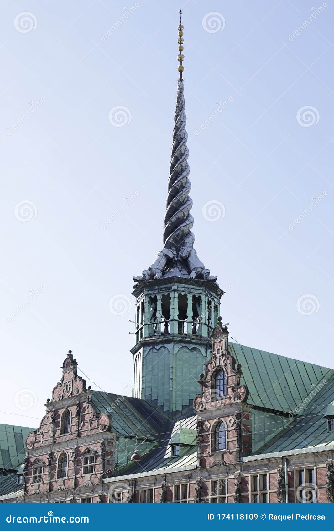 The Borsen, Copenhagen, Denmark Stock Image - Image of classical ...