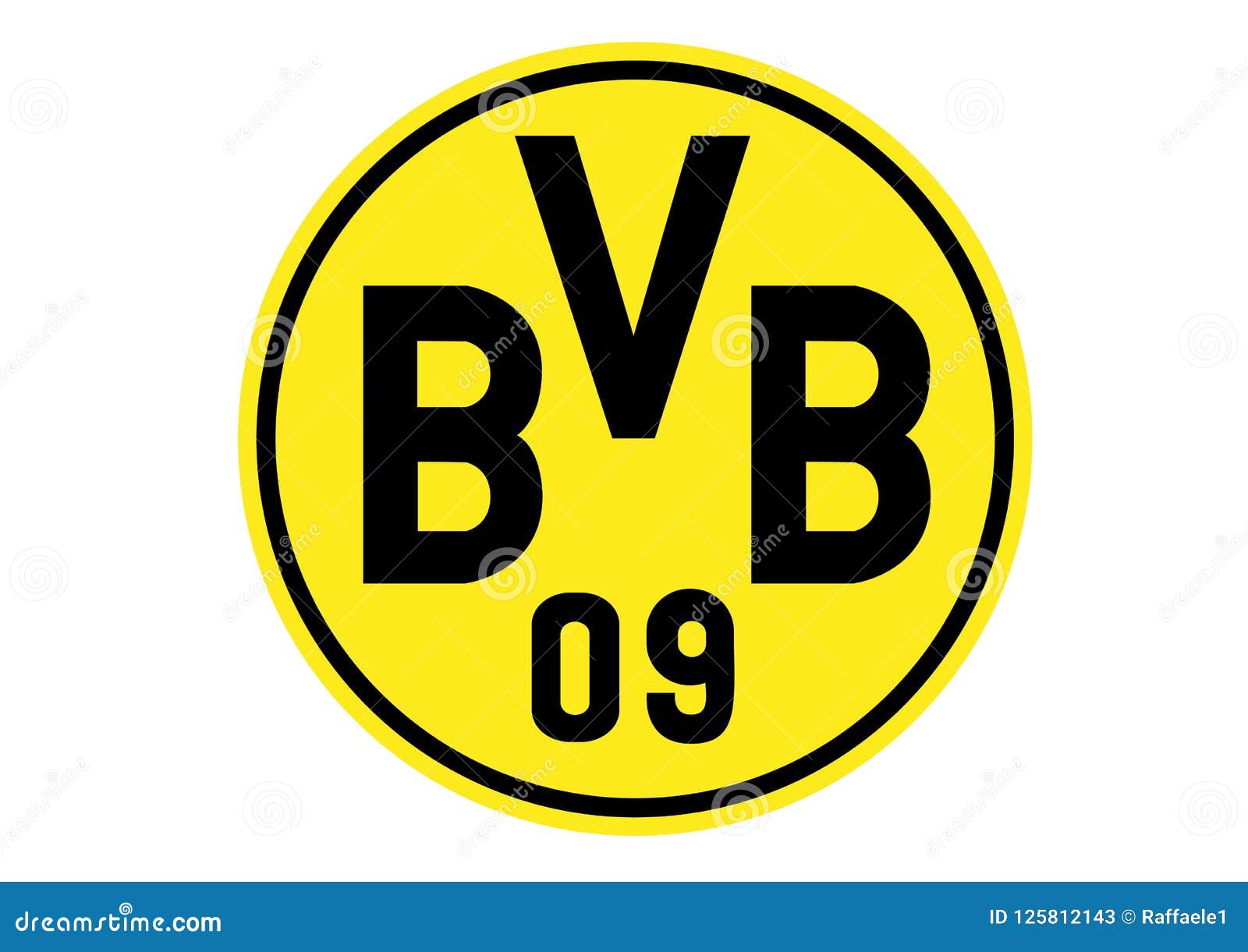 Borussia Dortmund-Logo redaktionelles stockfoto ...