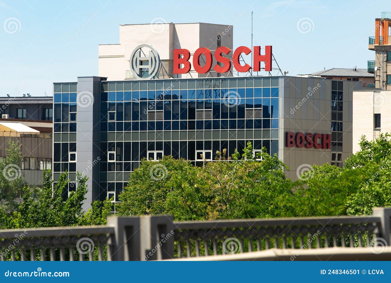 Bosch Headquarters Bucharest, Romania Editorial Photo Image of