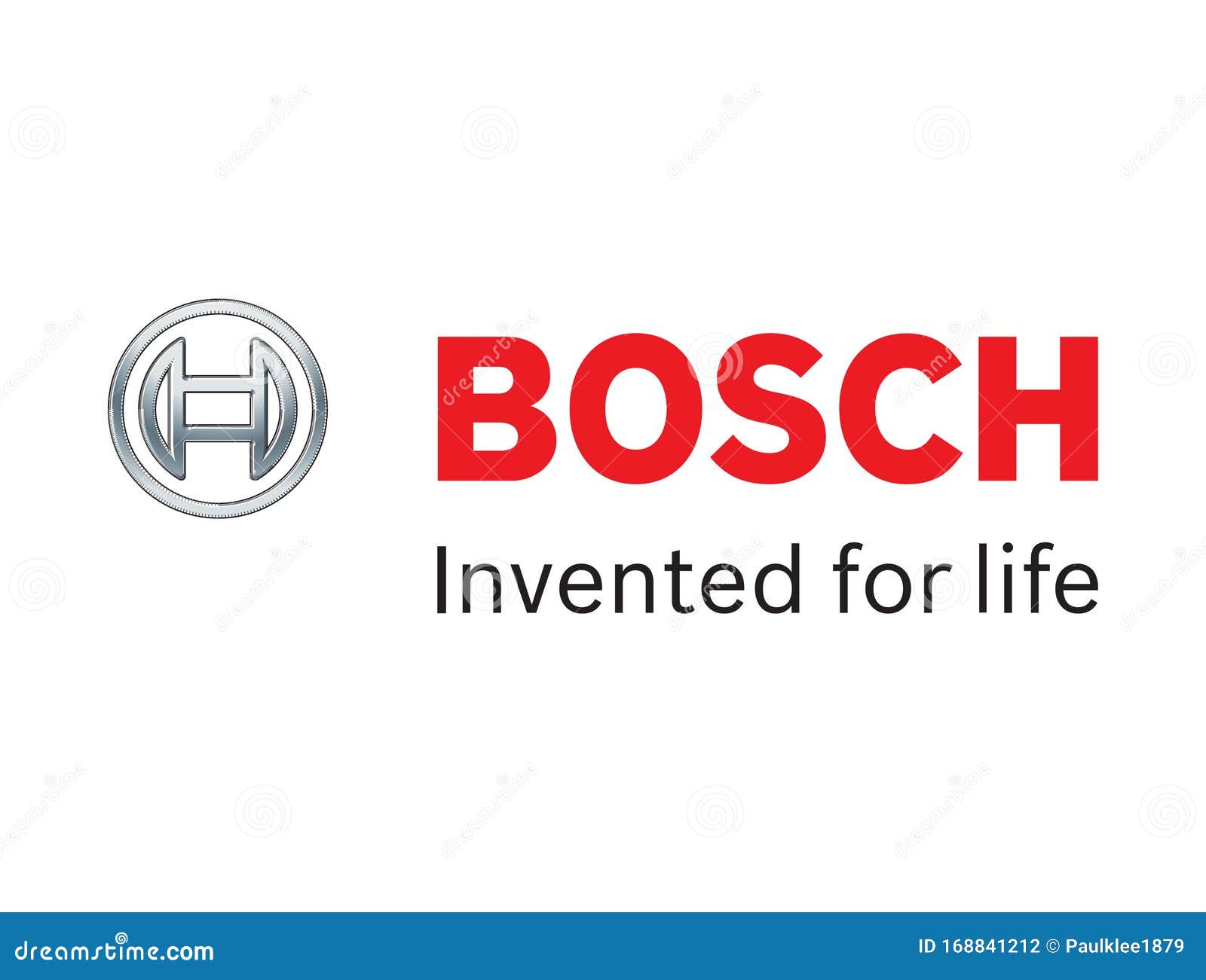 BoschLogo Auf Weißem Hintergrund Redaktionelles Stockfotografie