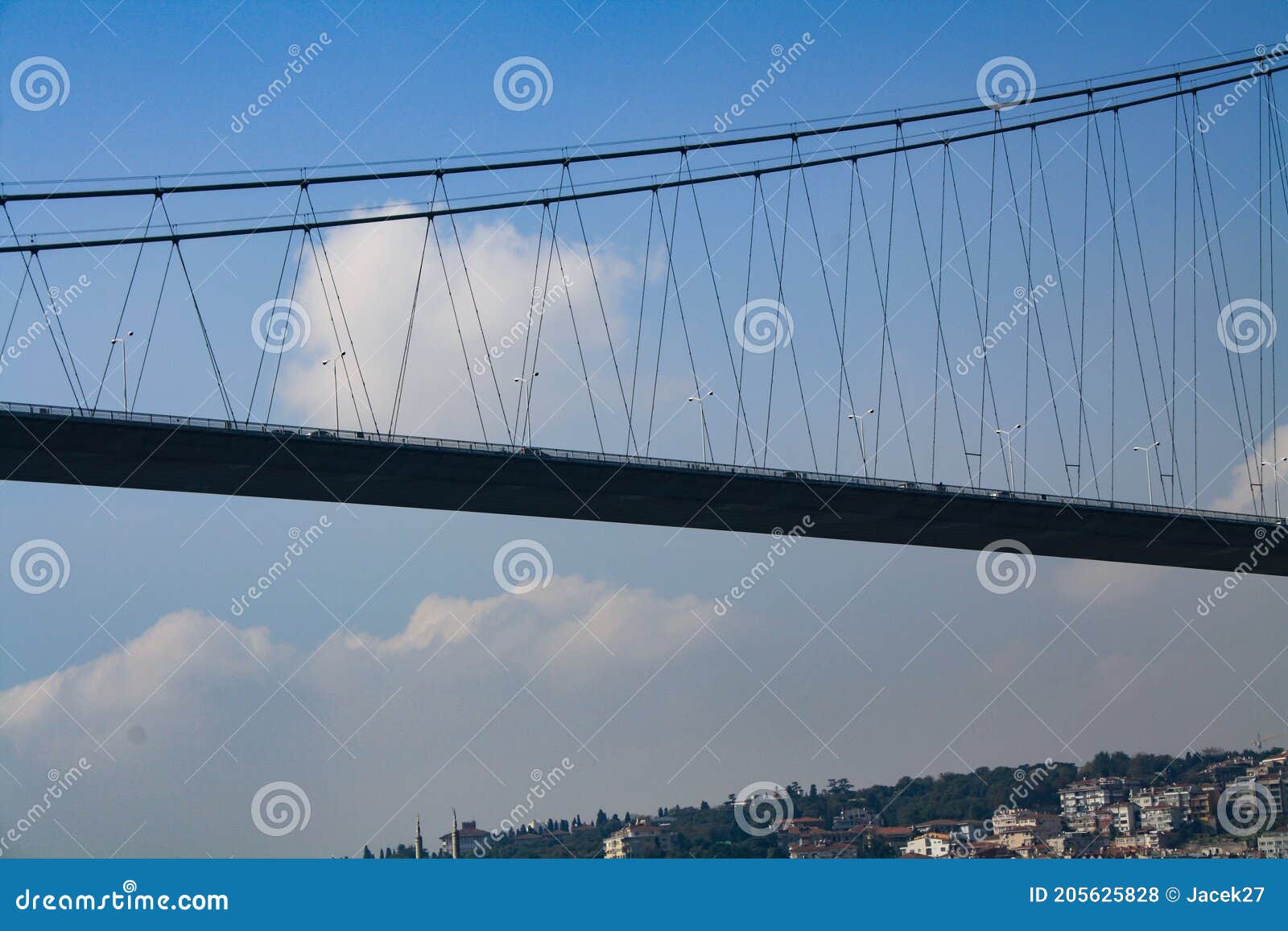 bosphorus bridge also: i bosforski bridge, tur. boÃÅ¸az kÃÂ¶prÃÂ¼sÃÂ¼ - road bridge over the bosphorus strait in turkey