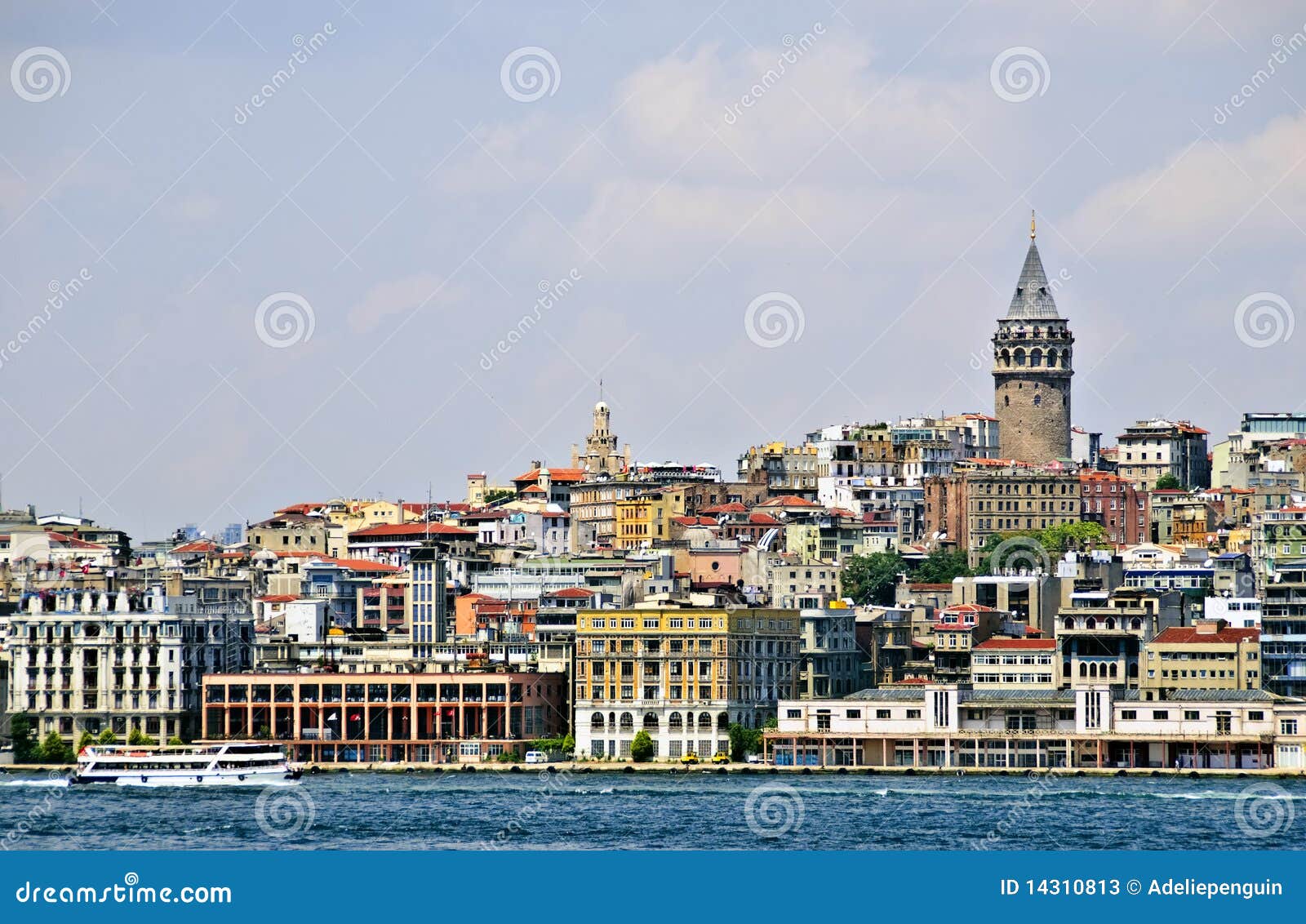 bosphorus shoreline, istanbul