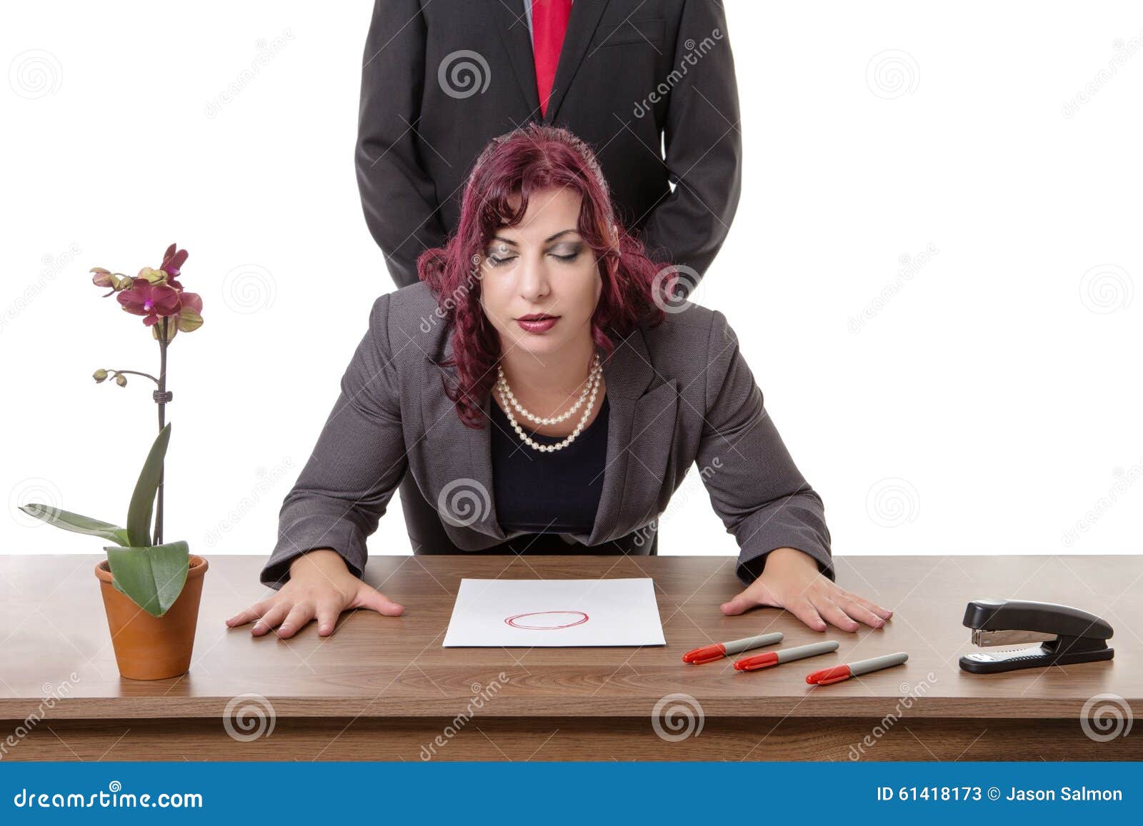 The Boss At Work Stock Image Image Of Masochism Dominatrix 61418173