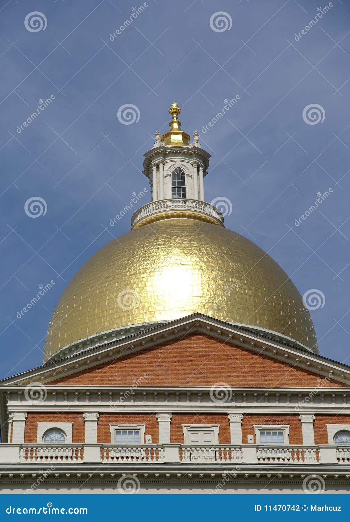 Boston City Hall Golden Dome Stock Photo Image of residence, hall