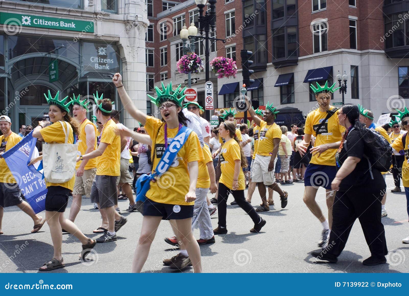 Boston Pride Parade editorial photography. Image of parade 7139922