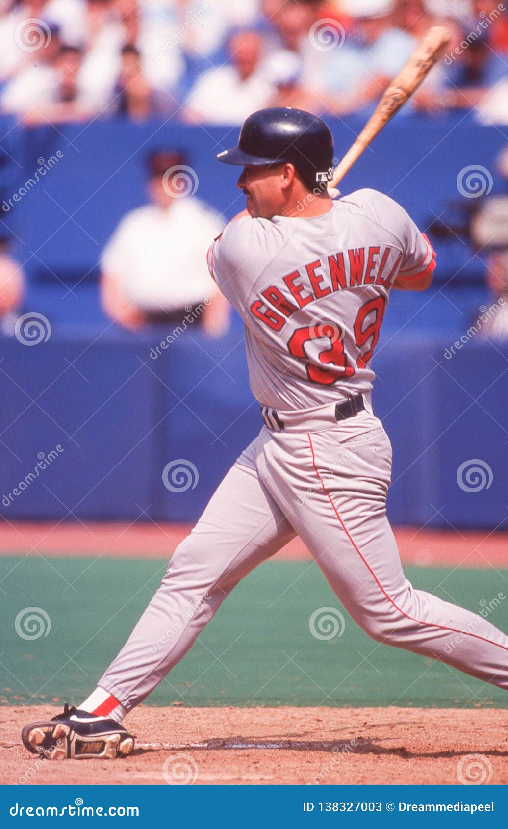 Boston Red Sox Star Mike Greenwell Editorial Stock Photo Image of