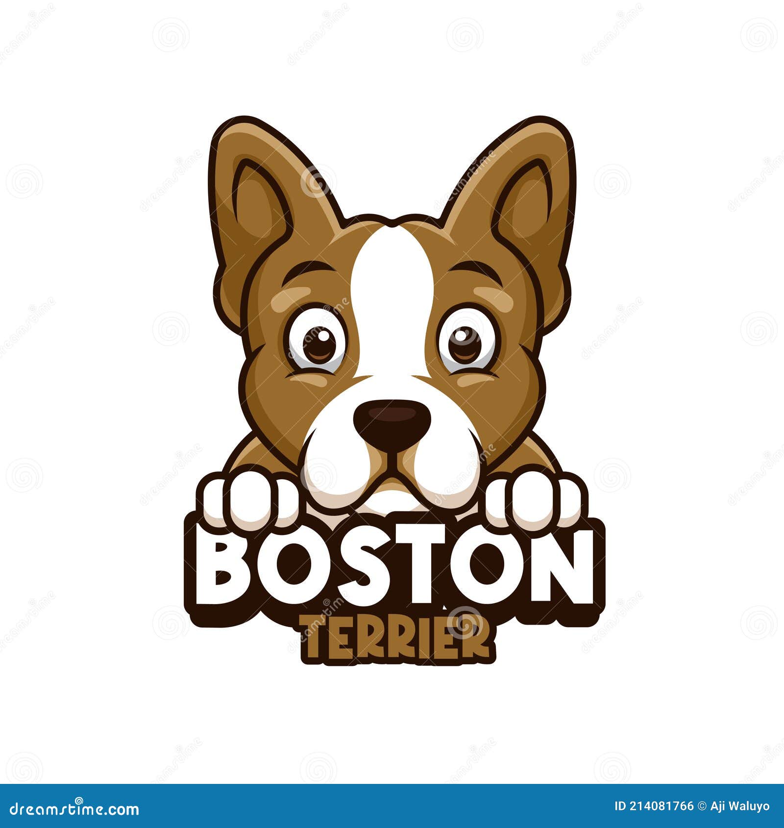 Boston Terrier Cute Cartoon Dog Logo for Pet Shop Pet Care Animal Stock Illustration - Illustration of cute, branding: 214081766 Boston Terrier Cute Cartoon Dog Logo for Pet Shop Pet Care Animal Stock Illustration - Illustration of cute, branding: 214081766